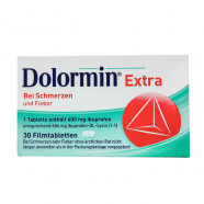 Купить Долормин экстра (Ибупрофен) таблетки №30! в Саратове